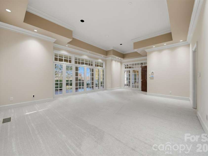 3619 Links Drive, Conover, NC 28613.  MLS# CAR4315421, YatesRealty ID 11899. Luxury primary suite with spacious layout and elegant architectural details.