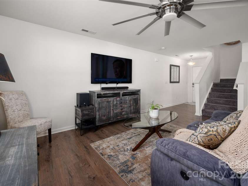 507 Newfound Hollow Drive, Charlotte, NC 28214.  MLS# CAR4252312, YatesRealty ID 11899. LVP throughout main level and primary suite