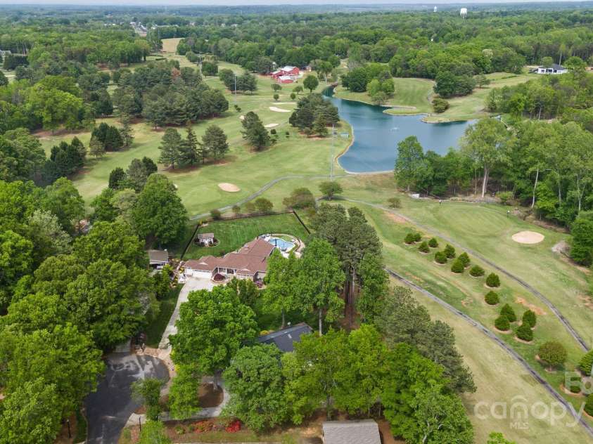3764 Glenn Oaks Drive, Maiden, NC 28650.  MLS# CAR4246719, YatesRealty ID 11902. Aerial View