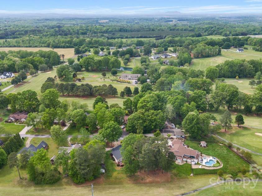 3764 Glenn Oaks Drive, Maiden, NC 28650.  MLS# CAR4246719, YatesRealty ID 11902. Aerial View