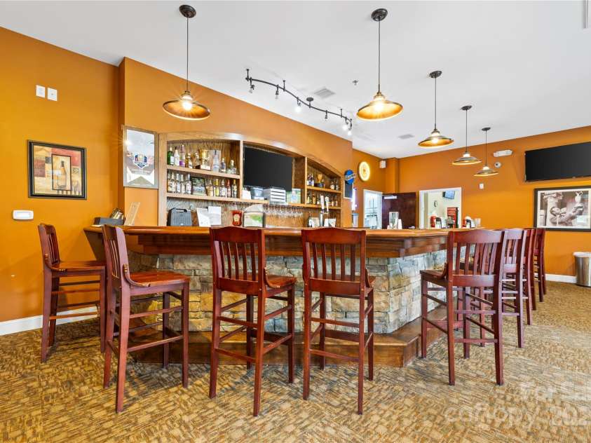3764 Glenn Oaks Drive, Maiden, NC 28650.  MLS# CAR4246719, YatesRealty ID 11902. Bar area of Club House