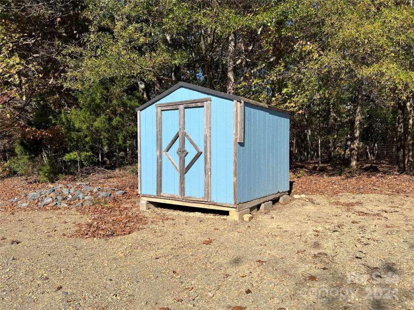 36245 Nugget Road, New London, NC 28127.  MLS# CAR4197702, YatesRealty ID 11909. Shed 8x8