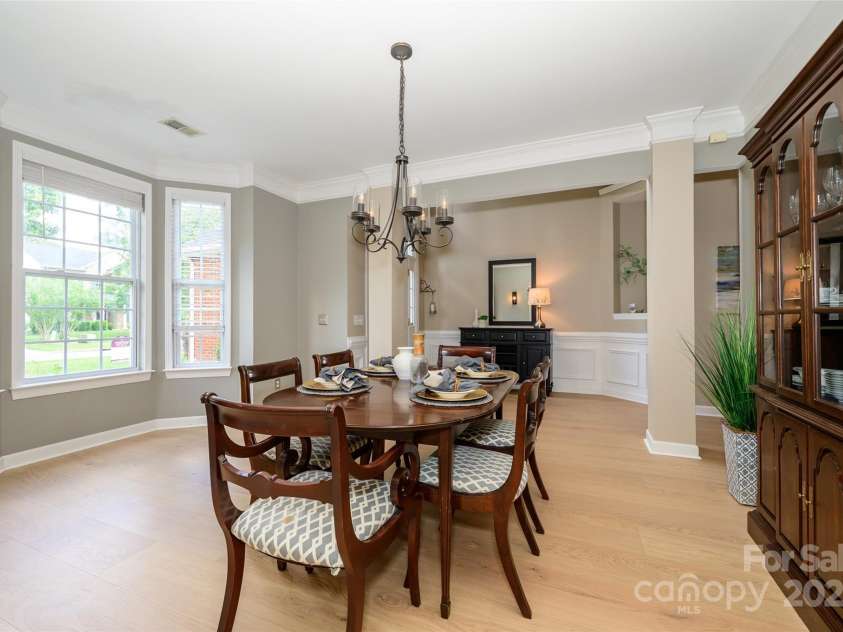 9618 Belloak Lane, Waxhaw, NC 28173.  MLS# CAR4200379, YatesRealty ID 11923. Formal Dining Room