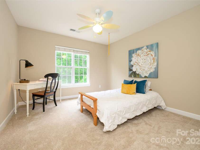 9618 Belloak Lane, Waxhaw, NC 28173.  MLS# CAR4200379, YatesRealty ID 11923. Upper Level - Bedroom #4