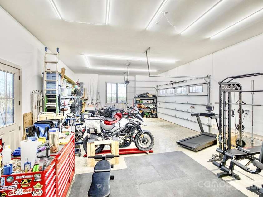 1165 Red Cedar Way, Lenoir, NC 28645.  MLS# CAR4218070, YatesRealty ID 11925. Extra large garage.  Door is for two cars but there is space for three