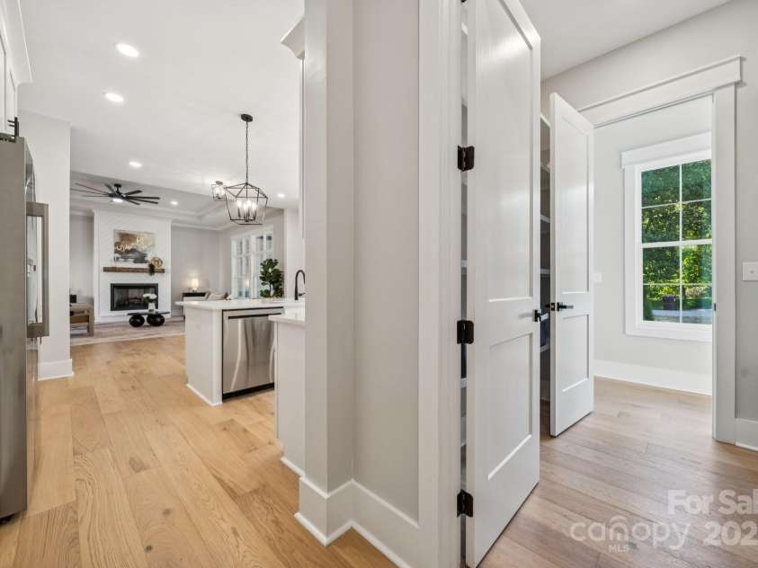 268 Laurel Crest Drive, Kannapolis, NC 28081.  MLS# CAR4291992, YatesRealty ID 11925. Walkthrough Butlers Pantry from Kitchen