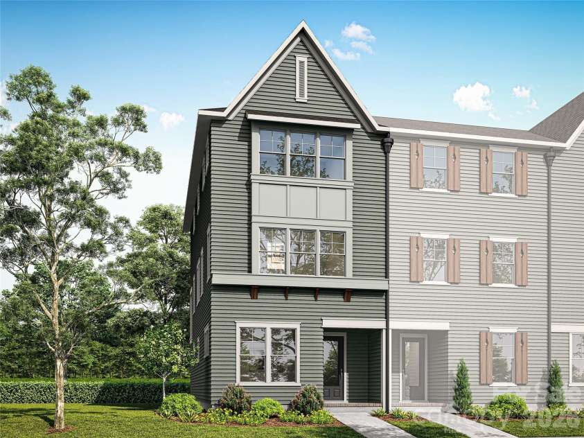 9055 Maybry Park Street, Charlotte, NC 28212.  MLS# CAR4341320, YatesRealty ID 1193. Left Corner Unit