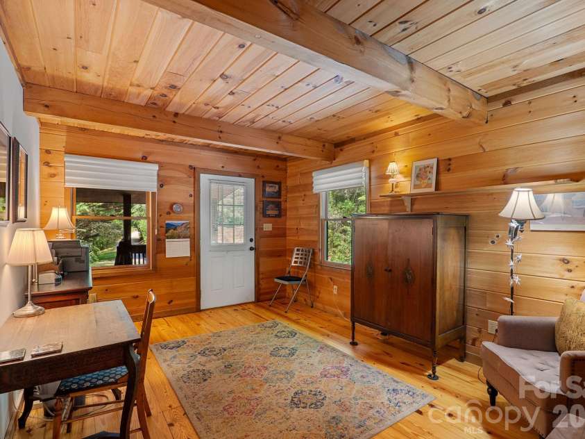 150 Avondale Ridge Road, Asheville, NC 28803.  MLS# CAR4355804, YatesRealty ID 11932. Main level bedroom/office