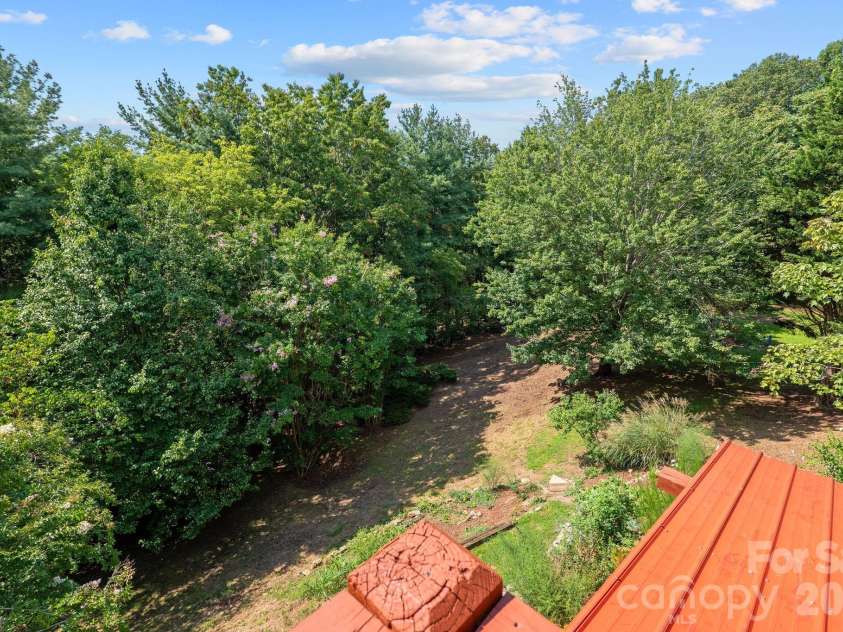 150 Avondale Ridge Road, Asheville, NC 28803.  MLS# CAR4355804, YatesRealty ID 11932. Views from the balcony