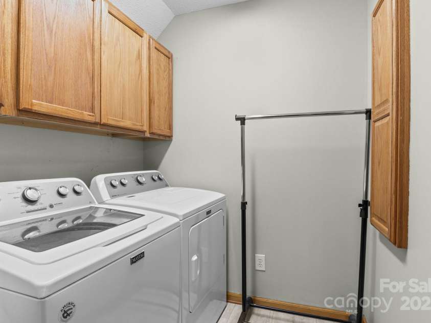 7146 Sifford Road, Stanley, NC 28164.  MLS# CAR4238571, YatesRealty ID 11937. Laundry room on main level