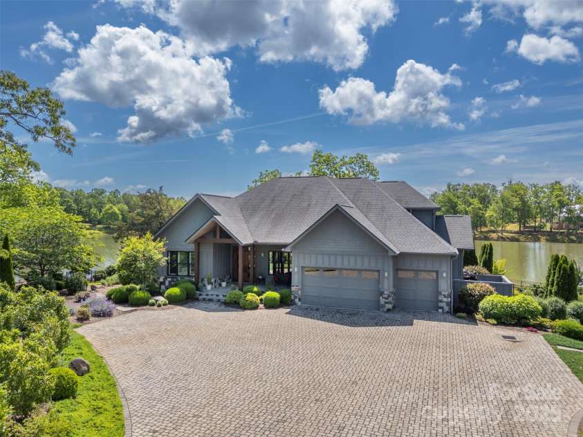 984 Mapleton Lane, Columbus, NC 28722.  MLS# CAR4240972, YatesRealty ID 11938. Paverstone driveway and lots of parking: