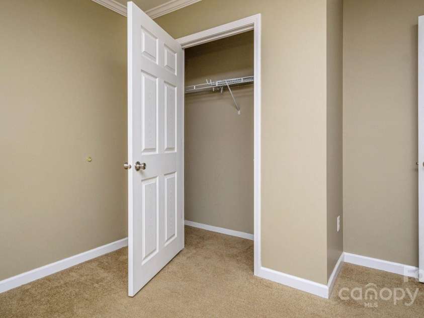 2 Frederick Lane, Hendersonville, NC 28792.  MLS# CAR4256682, YatesRealty ID 11939. Third Bedroom Closet