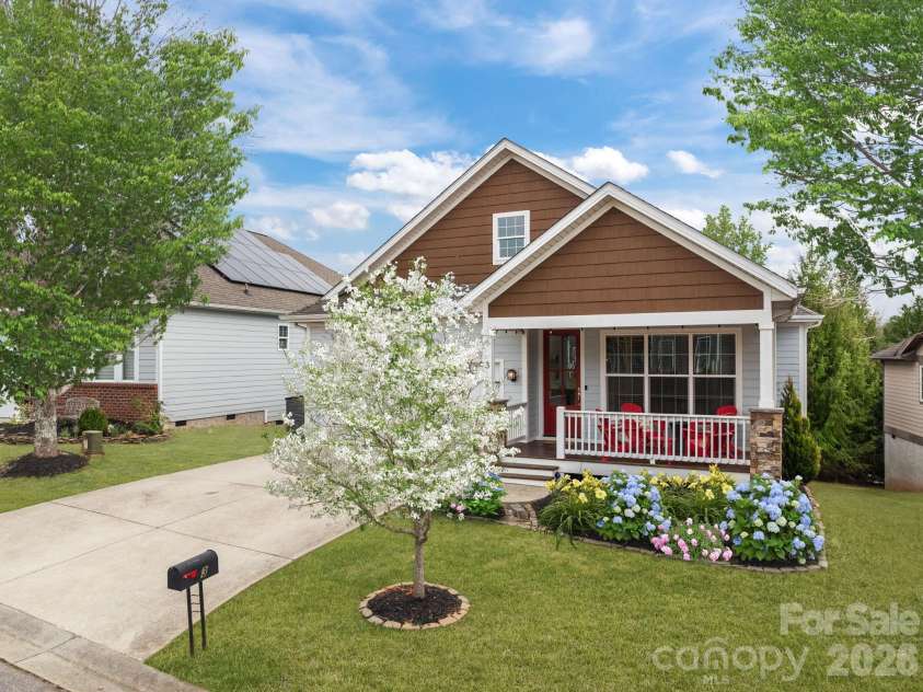 3 Dreambird Drive, Leicester, NC 28748.  MLS# CAR4341019, YatesRealty ID 11939. Virtually staged spring pictures