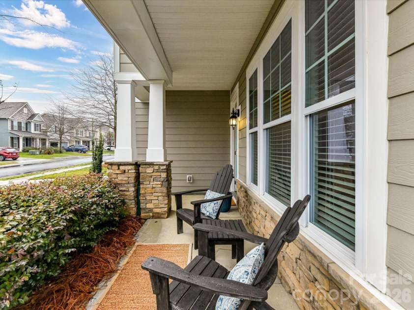 8014 Alford Road, Indian Land, SC 29707.  MLS# CAR4351740, YatesRealty ID 11942. Welcoming Front Porch