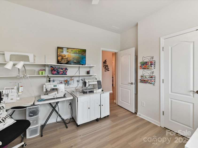 3333 Oliver Stanley Trail, Lancaster, SC 29720.  MLS# CAR4251729, YatesRealty ID 11943. Bedroom 2 has Shelving that can remain