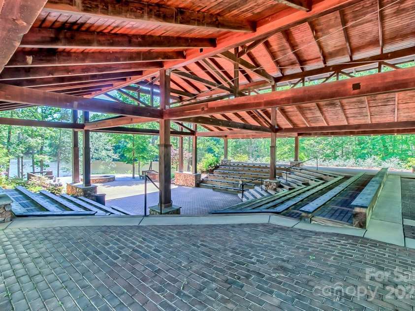 3333 Oliver Stanley Trail, Lancaster, SC 29720.  MLS# CAR4251729, YatesRealty ID 11943. Covered Lake Amphitheatre Hosts Concerts, Dances, Meetings and More