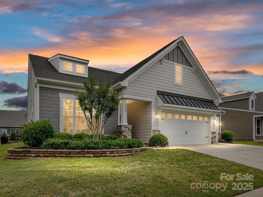 3333 Oliver Stanley Trail, Lancaster, SC 29720.  MLS# CAR4251729, YatesRealty ID 11943. Twilight View of Exterior