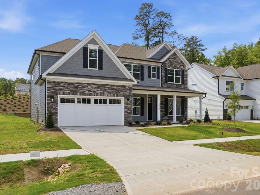 5058 McLaughlin Loop, Waxhaw, NC 28173.  MLS# CAR4351351, YatesRealty ID 11946. Homesite 95 features a Charleston E floorplan