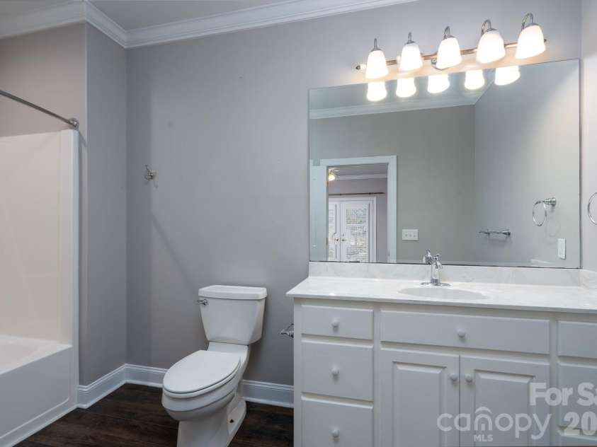 338 Plantation Way, Mount Gilead, NC 27306.  MLS# CAR4335615, YatesRealty ID 1195. Basement Bedroom En Suite Bathroom