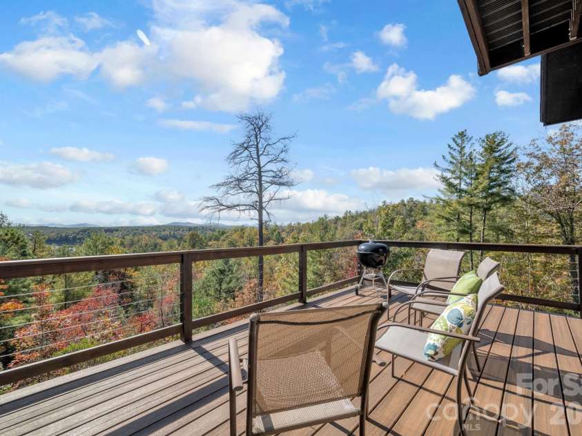 4092 Dense Acre Trail, Nebo, NC 28761.  MLS# CAR4316598, YatesRealty ID 11950. Back Deck