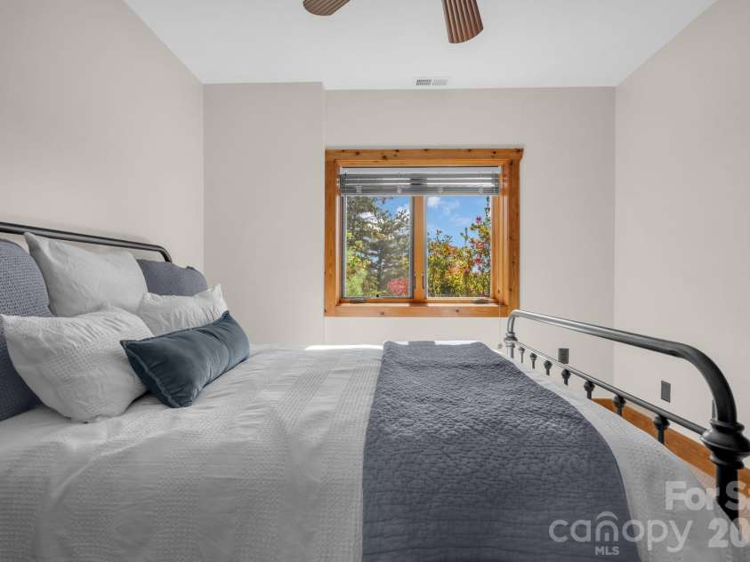 4092 Dense Acre Trail, Nebo, NC 28761.  MLS# CAR4316598, YatesRealty ID 11950. Basement Bedroom