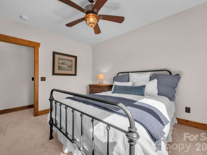 4092 Dense Acre Trail, Nebo, NC 28761.  MLS# CAR4316598, YatesRealty ID 11950. Basement Bedroom