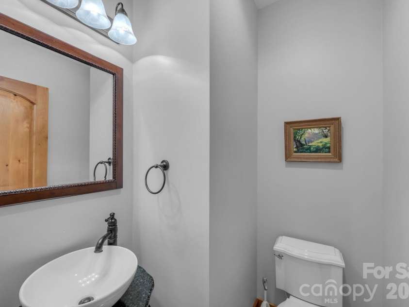 4092 Dense Acre Trail, Nebo, NC 28761.  MLS# CAR4316598, YatesRealty ID 11950. Half Bathroom