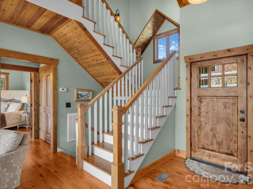 4092 Dense Acre Trail, Nebo, NC 28761.  MLS# CAR4316598, YatesRealty ID 11950. Main Entrance