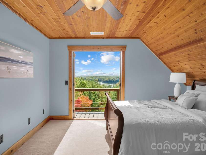 4092 Dense Acre Trail, Nebo, NC 28761.  MLS# CAR4316598, YatesRealty ID 11950. Upstairs Bedroom