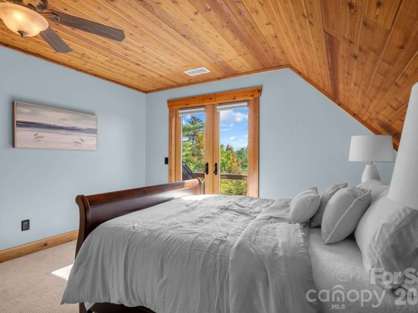 4092 Dense Acre Trail, Nebo, NC 28761.  MLS# CAR4316598, YatesRealty ID 11950. Upstairs Bedroom