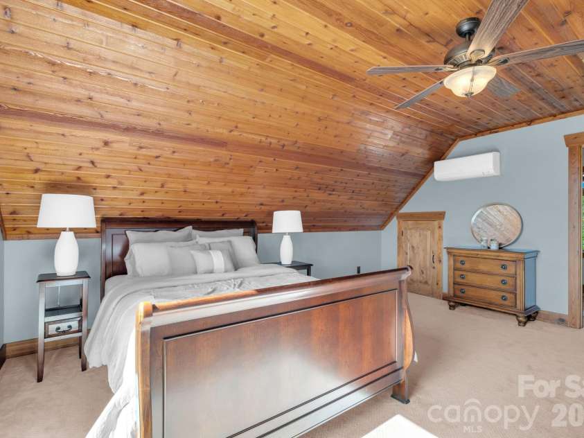 4092 Dense Acre Trail, Nebo, NC 28761.  MLS# CAR4316598, YatesRealty ID 11950. Upstairs Bedroom