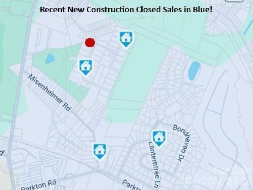 7633 Gwynne Hill Road, Charlotte, NC 28215.  MLS# CAR4347628, YatesRealty ID 11951. Numerous recently closed NEW CONSTRUCTION comps