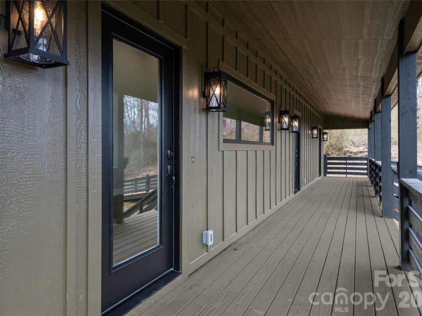 153 Hackleburg Lane, Hendersonville, NC 28792.  MLS# CAR4328212, YatesRealty ID 11954. Porch with Ramp and Stairs