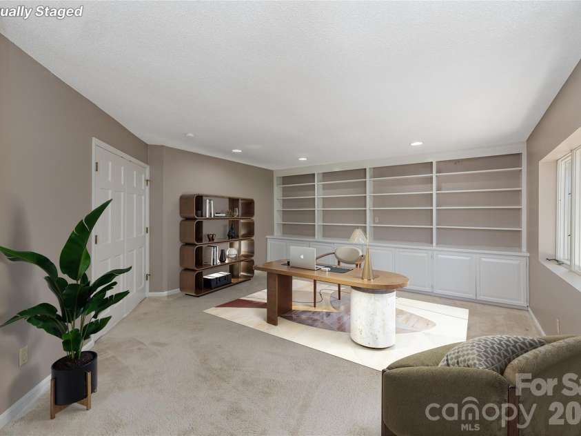 1101 Timber Trail, Asheville, NC 28804.  MLS# CAR4368834, YatesRealty ID 11957. Virtually staged