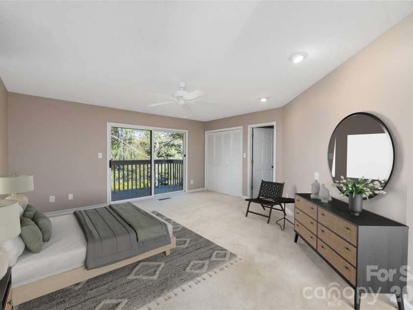 1101 Timber Trail, Asheville, NC 28804.  MLS# CAR4368834, YatesRealty ID 11957. Virtually staged