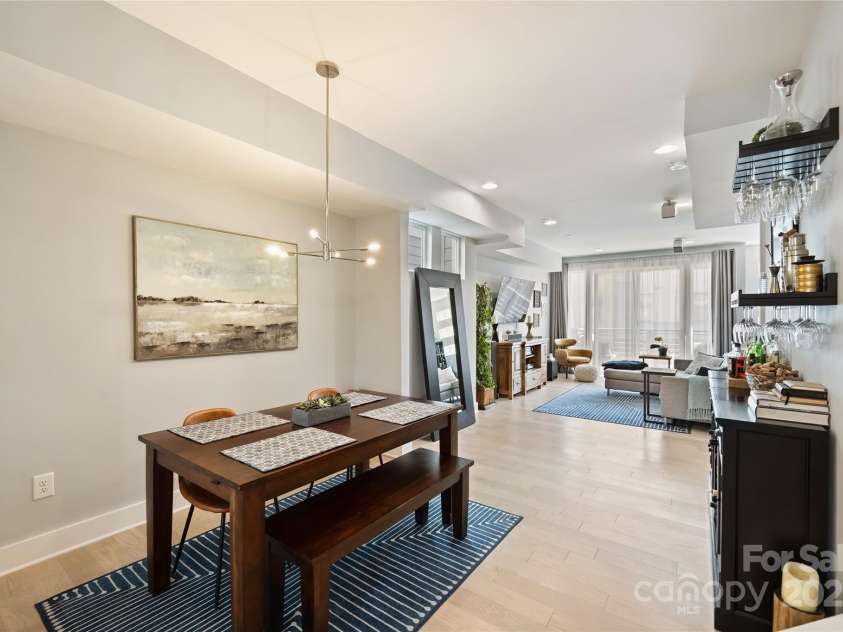 1651 Duckworth Avenue, Charlotte, NC 28208.  MLS# CAR4240581, YatesRealty ID 11963. Dining Room