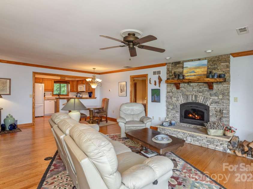 524 Three Mile Knob Road, Pisgah Forest, NC 28768.  MLS# CAR4275029, YatesRealty ID 1198. 