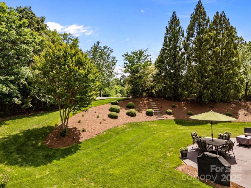 1900 Birchbrook Court, Harrisburg, NC 28075.  MLS# CAR4252283, YatesRealty ID 11980. Back yard