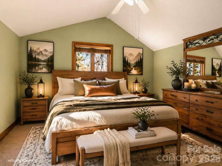 307 Watership Road, Lake Lure, NC 28746.  MLS# CAR4363993, YatesRealty ID 11982. Virtually Staged Primary