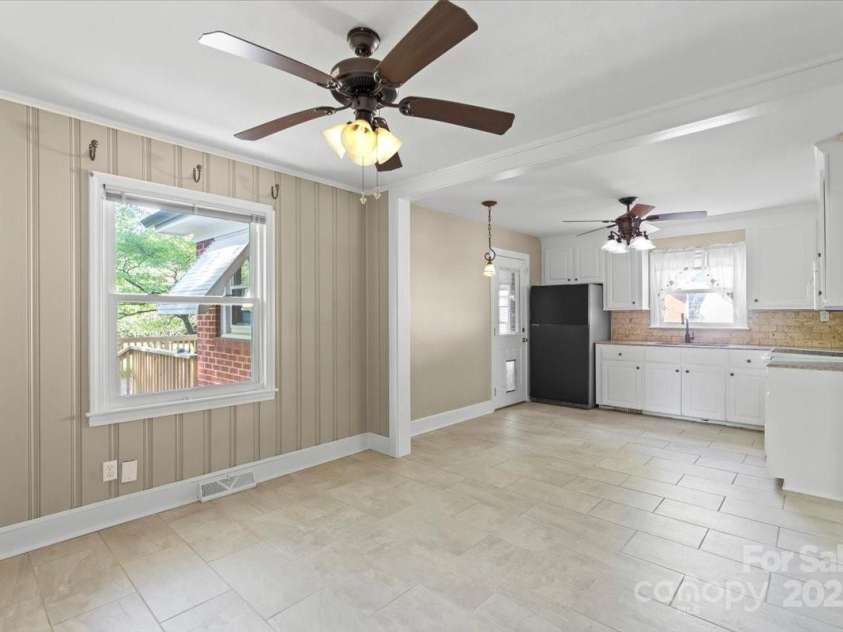 2721 Albany Lane, Charlotte, NC 28205.  MLS# CAR4245980, YatesRealty ID 11985. Kitchen/Room that can be converted to a bedroom