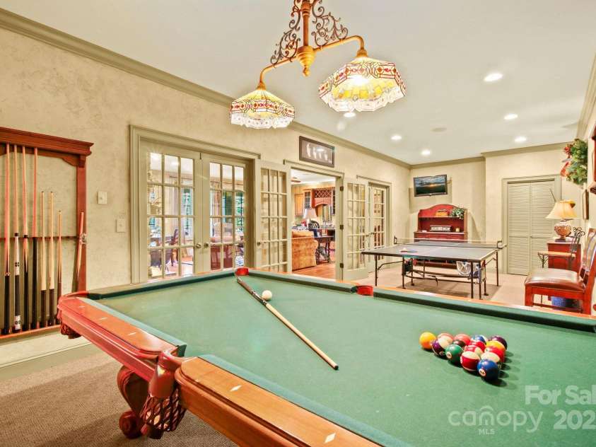 285 Wetherley None, Boone, NC 28607.  MLS# CAR4247849, YatesRealty ID 1199. Lower level game room