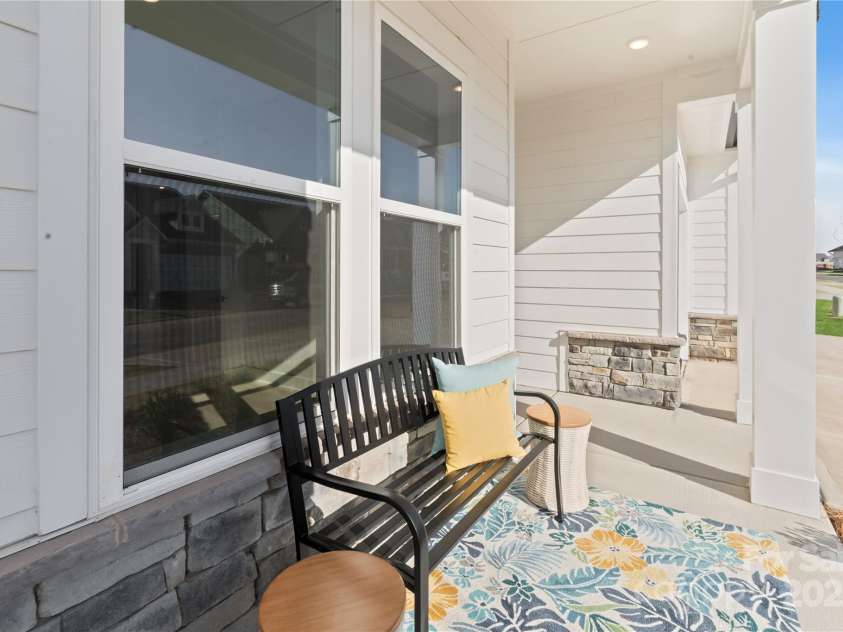 1132 Meander Lane, Waxhaw, NC 28173.  MLS# CAR4238034, YatesRealty ID 11995. Covered front porch