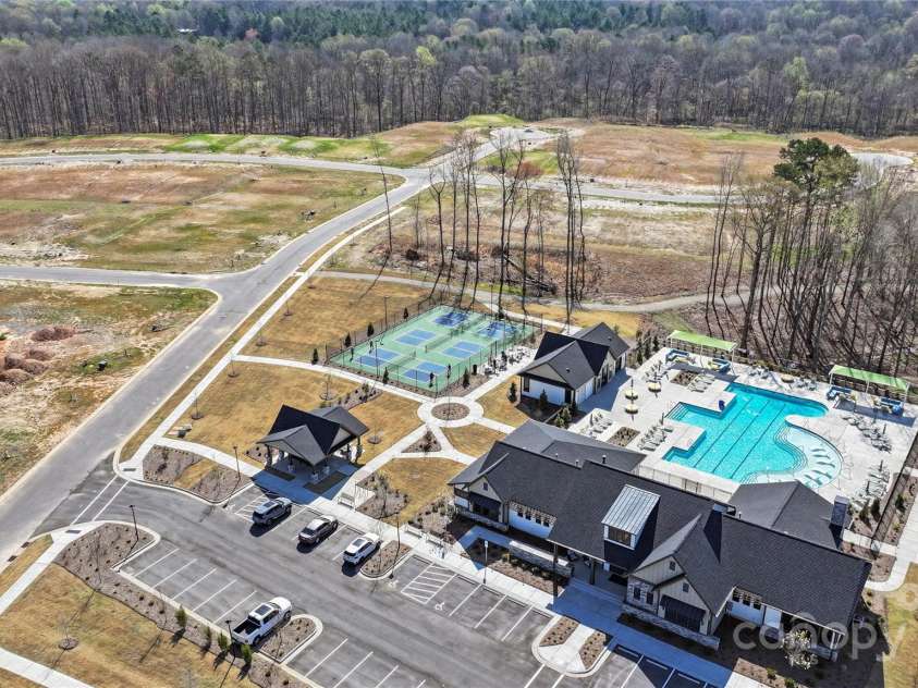 1132 Meander Lane, Waxhaw, NC 28173.  MLS# CAR4238034, YatesRealty ID 11995. Walking trails around pond