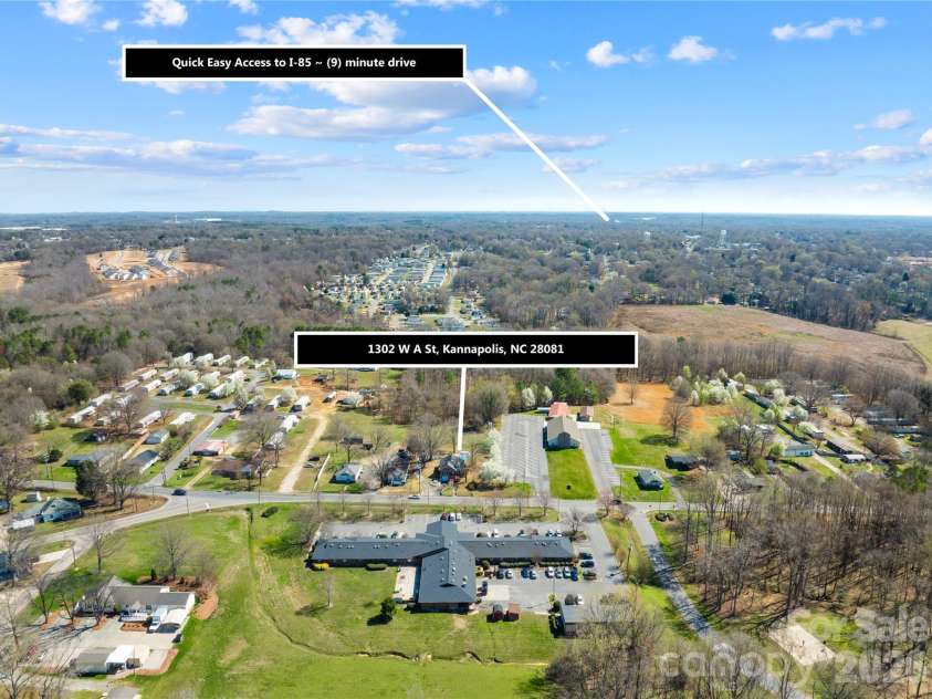 1302 A Street, Kannapolis, NC 28081.  MLS# CAR4356358, YatesRealty ID 11996. 