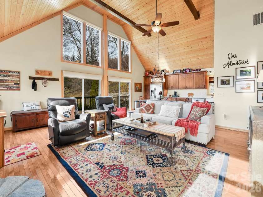 1954 Utah Mountain Road, Waynesville, NC 28785.  MLS# CAR4336522, YatesRealty ID 11998. Relaxing Open Space