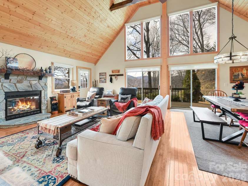 1954 Utah Mountain Road, Waynesville, NC 28785.  MLS# CAR4336522, YatesRealty ID 11998. The Perfect Mountain Retreat