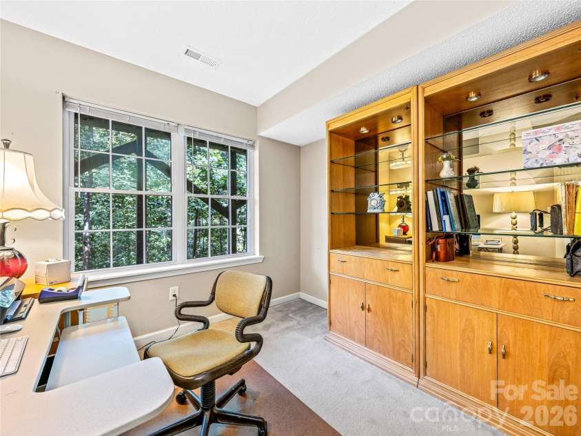 83 Farm Lane, Mills River, NC 28759.  MLS# CAR4303324, YatesRealty ID 12. 3rd bedroom - lower level