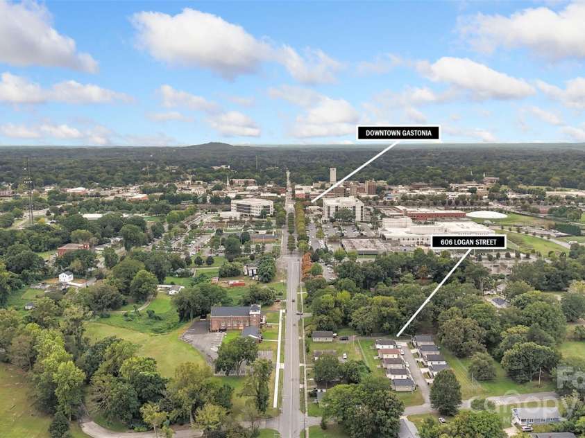 606 Logan Street, Gastonia, NC 28052.  MLS# CAR4310909, YatesRealty ID 120. 