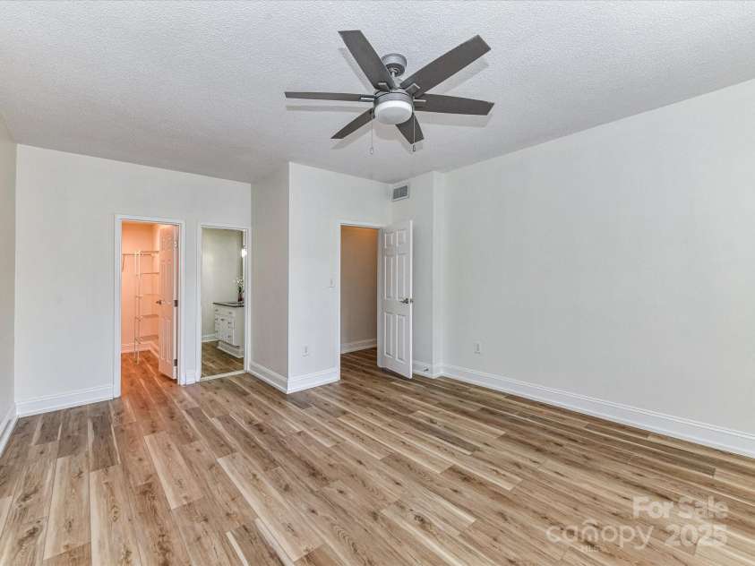 1300 Reece Road, Charlotte, NC 28209.  MLS# CAR4318620, YatesRealty ID 1200. Primary Bedroom with WIC