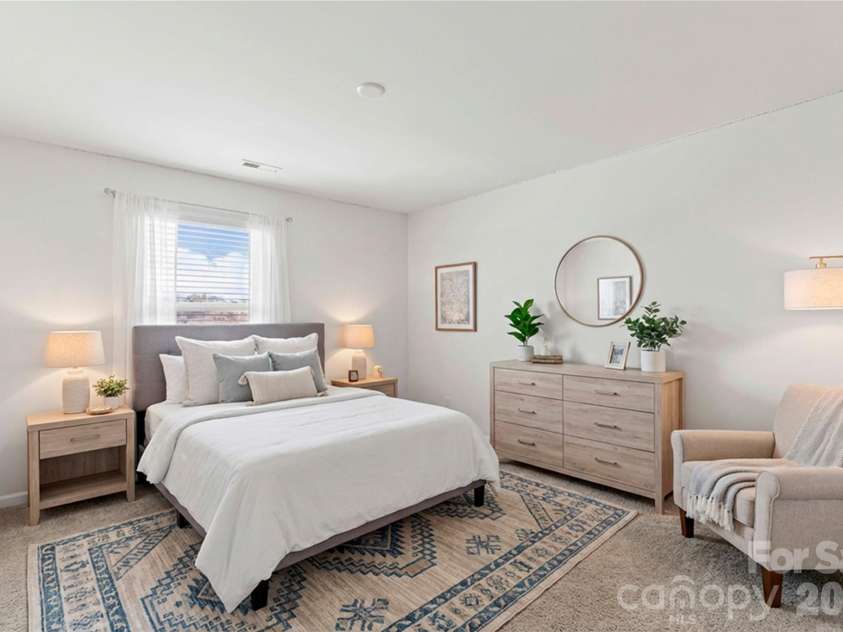 9032 Willowfield Drive, Charlotte, NC 28269.  MLS# CAR4345914, YatesRealty ID 12003. Virtually staged bed 3